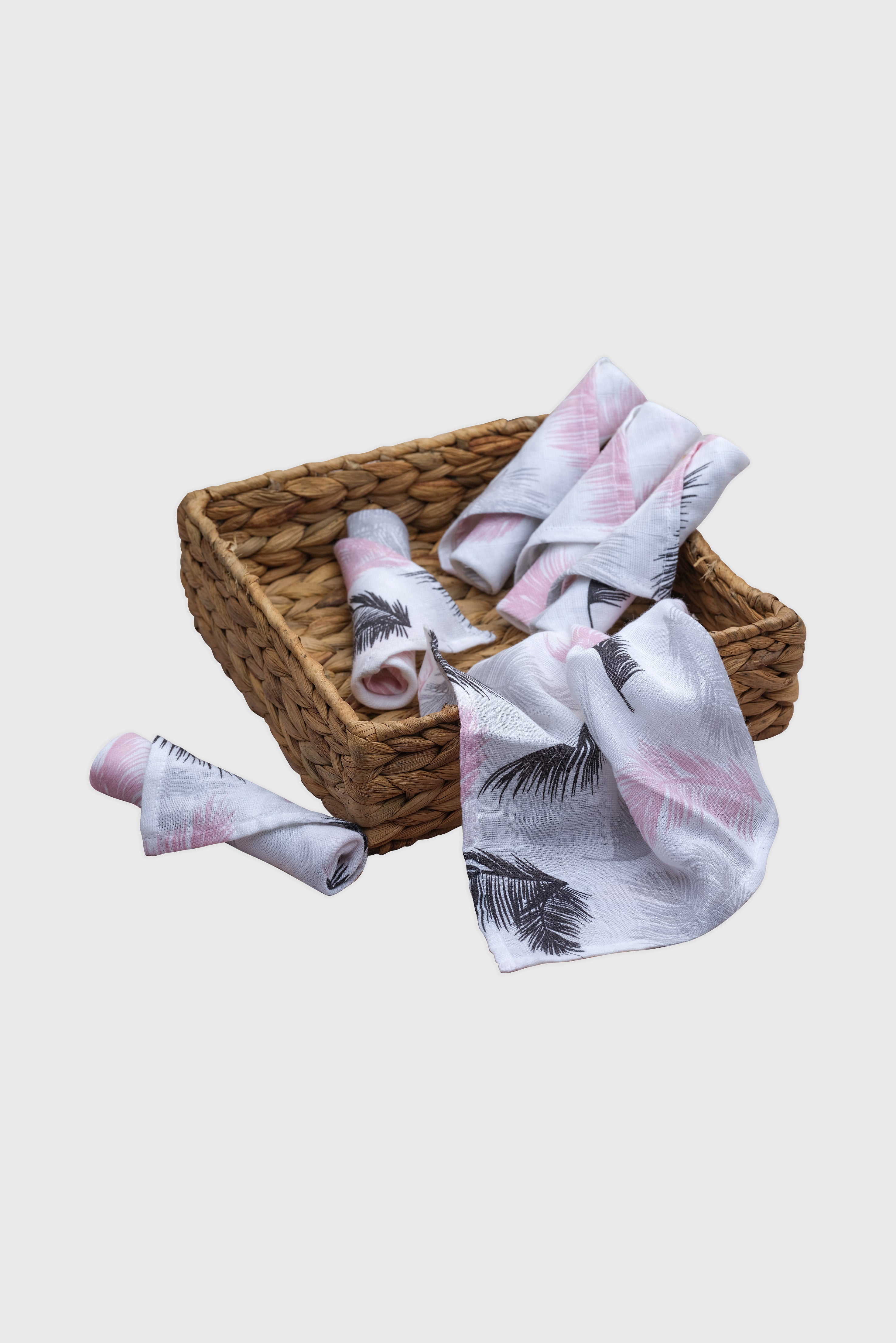 Leafy Love Face Cloths 6 Pcs Pack