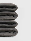 Enfants Microfiber Solid Reusable Diaper Inserts Pack of 4 - Grey Polar Fleece